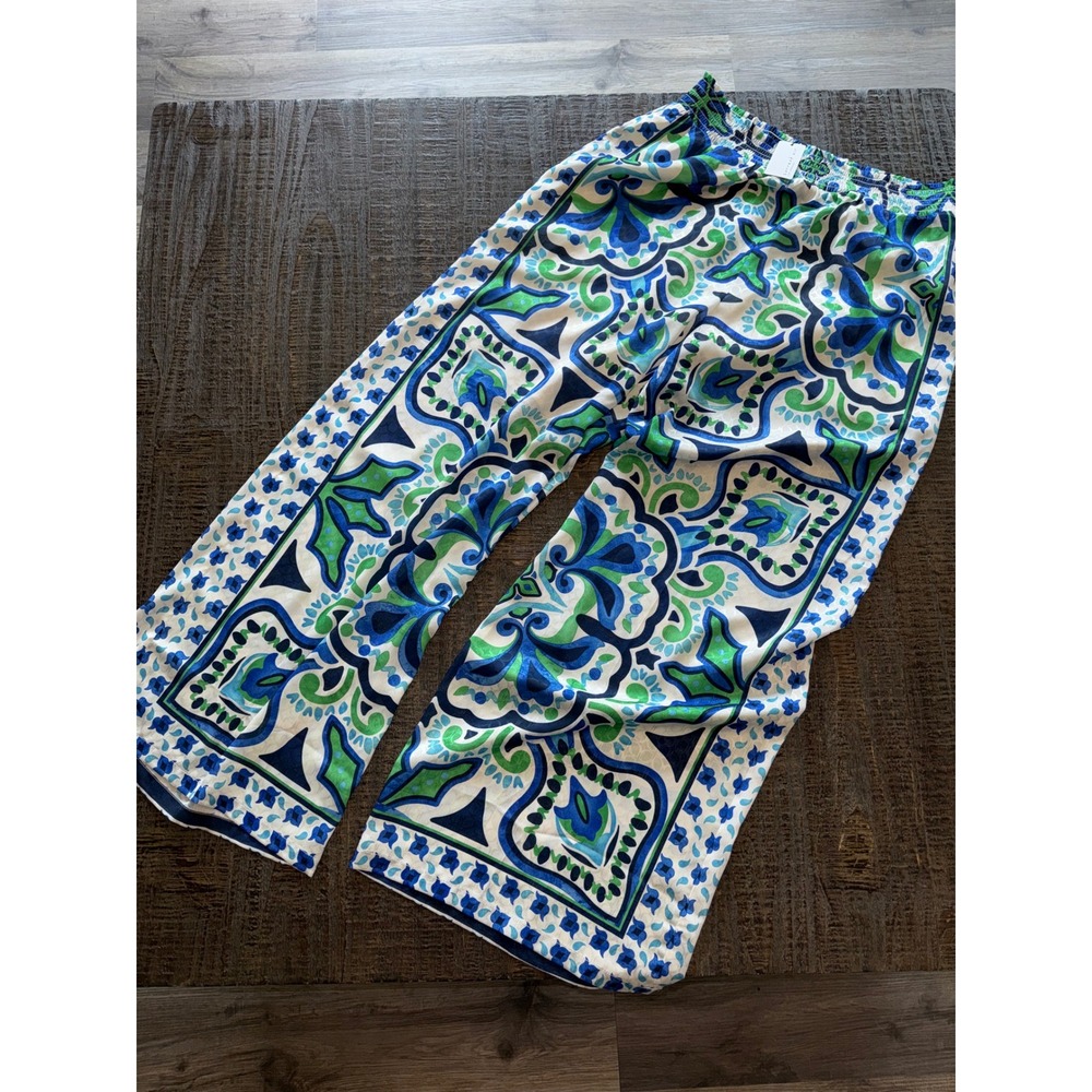 Current Air Printed Wide Leg Pants – NWT XL